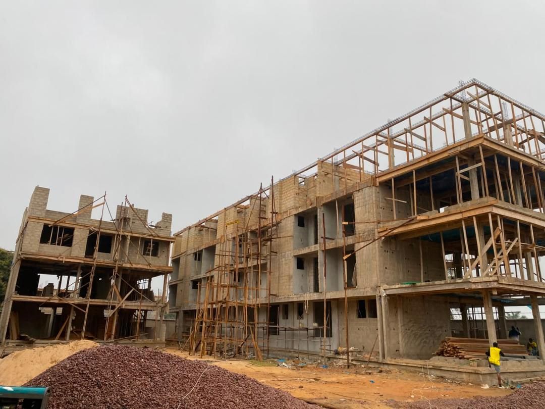 Multi-storey building under construction supervised by GEERS