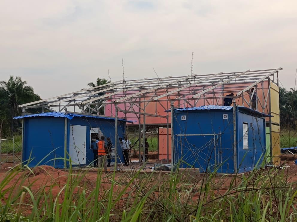 Construction modulaire et charpente métallique réalisées par GEERS